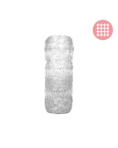 VineLine Plastic Garden Netting Roll 6.5' x 330' (WHITE)