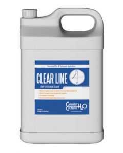 CLEARANCE SALE - Cultured Solutions Clear Line 1 Gallon - Professional Strength Drip System Mineral Descaler - Concentrated UC Roots