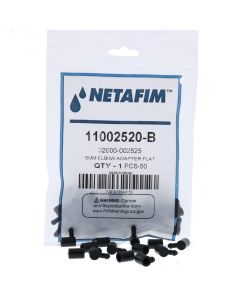 PACK OF 50 - Netafim 5mm Elbow Adapters [NET-11002520-B] - 32000-002525