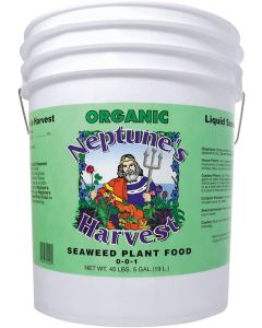 Neptune's Harvest Seaweed Fertilizer 5 Gallon Green Bucket SW150