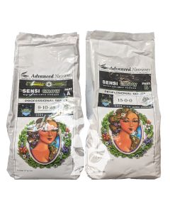 BUNDLE Small Bags Advanced Nutrients POWDER Sensi Grow A + B Pro 5lb bags - Sensi Professional Series