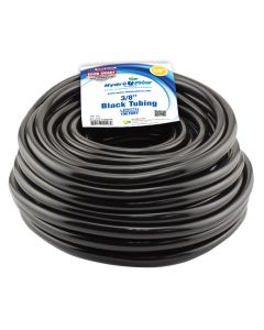 Hydro Flow Vinyl Tubing Black 3/8in ID - 1/2in OD 100ft Roll