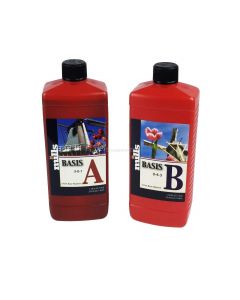 Mills Nutrients Basis A & B 1L - Two Part Combo Set