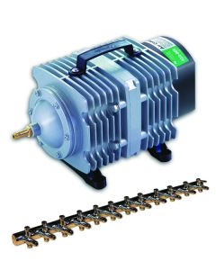 Active Aqua Commercial Air Pump with 12 Outlets, 112w, 110 L/min
