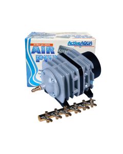 Active Aqua Commercial Air Pump with 6 Outlets - 20w - 45 L per min