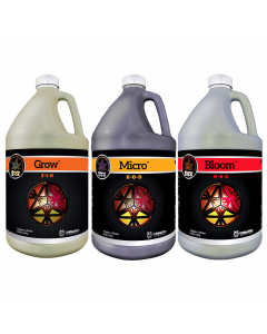 Cutting Edge Solutions 3-Part Nutrient Package Gallons (Grow Micro and Bloom)
