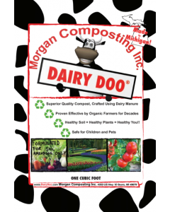 Dairy Doo Compost Soil Amendment 1 cu ft bag - Made in Michigan