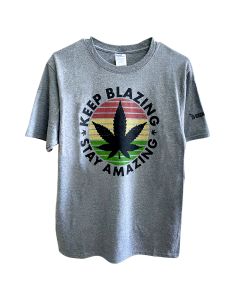 GROWGREENMI "Keep Blazing Stay Amazing" T-Shirt (Sizes: Small - 4XL)