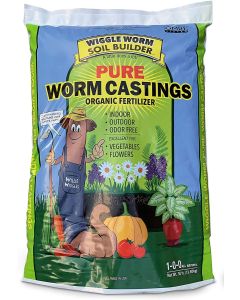 Wiggle Worm Earthworm Castings 30 lbs - Free Shipping