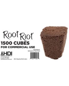 Commercial Grower - Root Riot Replacement Cubes - Box of 1500 Cubes