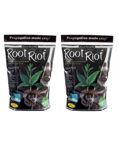 TWO PACK - ROOT RIOT 100 CUBES refill plugs - free shipping