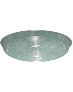 Clear Saucer 14 inch - PACK OF 10