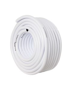 CLEARANCE SALE - Active Aqua 1/2" ID White & Black Tubing - 100 ft (DISCONTINUED)
