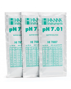 Hanna pH 7.01 Calibration Solution 20mL - SINGLE PACKET (CLOSEOUT - EXISTING STOCK ONLY)