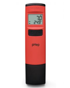 Hanna Instruments pHep pH Meter - Waterproof Pocket pH Tester with 0.1 Resolution