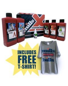 Mills Nutrients Complete Starter Kit + FREE "Mills Pays The Bills" Shirt - pick your size!