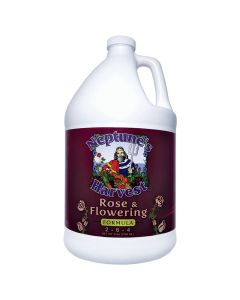 Neptune's Harvest Rose and Flowering Fertilizer (2-6-4) Concentrate GALLON Purple Bottle RF191