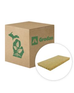 CASE - Grodan PRO A-OK 36/40 Starter Cubes 1.5 inch Unwrapped COMMERCIAL - 30 sheets of 98 - 36mm x 36mm x 40mm AO 36/40