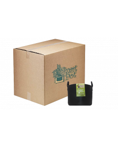 CASE OF 50 - Smart Pot 15Gal Black WITH HANDLES 18in x 13.5in - MADE IN USA, BPA FREE, LEAD FREE, PHTHALATE FREE Fabric Pot