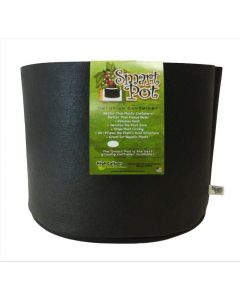 CLEARANCE SALE - Smart Pot 10Gal Black 16in x 12.5in - MADE IN USA, BPA FREE, LEAD FREE, PHTHALATE FREE Fabric Pot