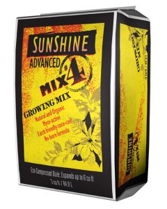 Yellow and Black - Sunshine Advanced Mix #4 3.0 cuft Bale EACH (Freight or Local Pickup)