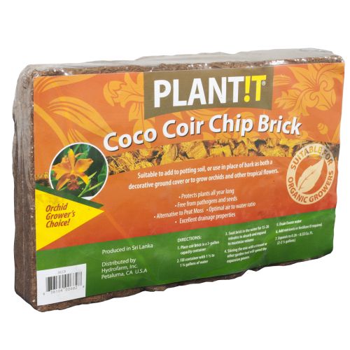 PLANT!T Coco Coir Chip Brick set of 3