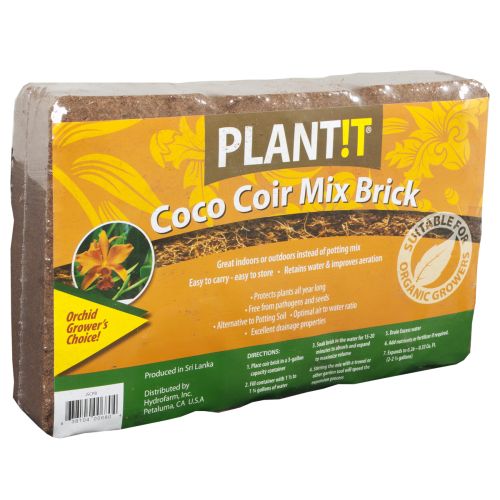 Top Sku - PLANT!T Coco Coir Mix Brick set of 3 