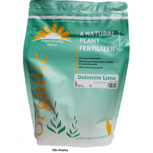 Organically Done Dolomite Lime 25 lbs