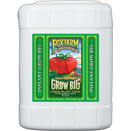 FoxFarm Grow Big Liquid Concentrate 5 Gallon (GREEN LABEL)