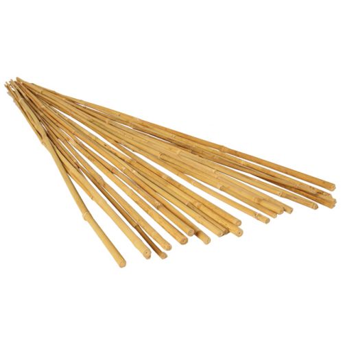 GROW!T 6 ft Bamboo Stakes Natural pack of 25
