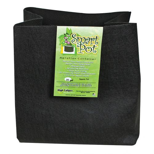 Smart Pot Square #20 - MADE IN USA, BPA FREE, LEAD FREE, PHTHALATE FREE Fabric Pot