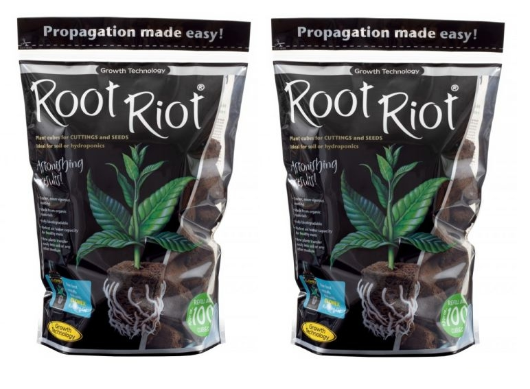 Root Riot Bulk Replacement Cubes 100 Count Packages 25 50 20 10 5 1 