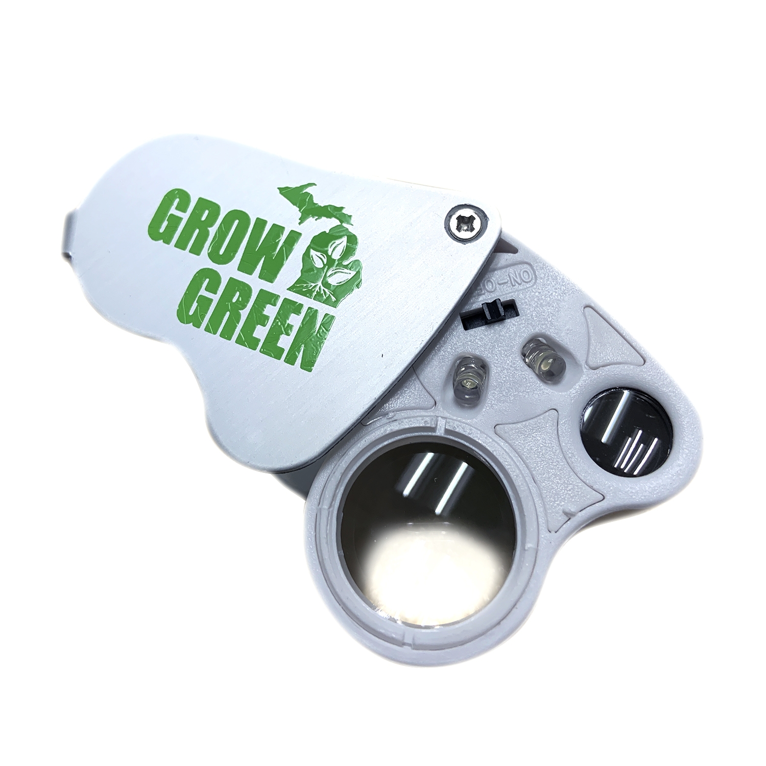 GROWGREENMI Bud Inspector - Jeweler's Loupe with 30x and 60x Magnification  + LED Light